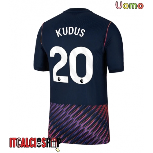Tottenham Hotspur Mohammed Kudus #20 Seconda Maglia 2026-27 Manica Corta